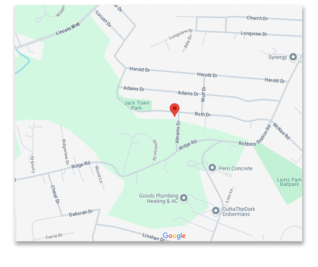 Google map of the NFB of PA location.